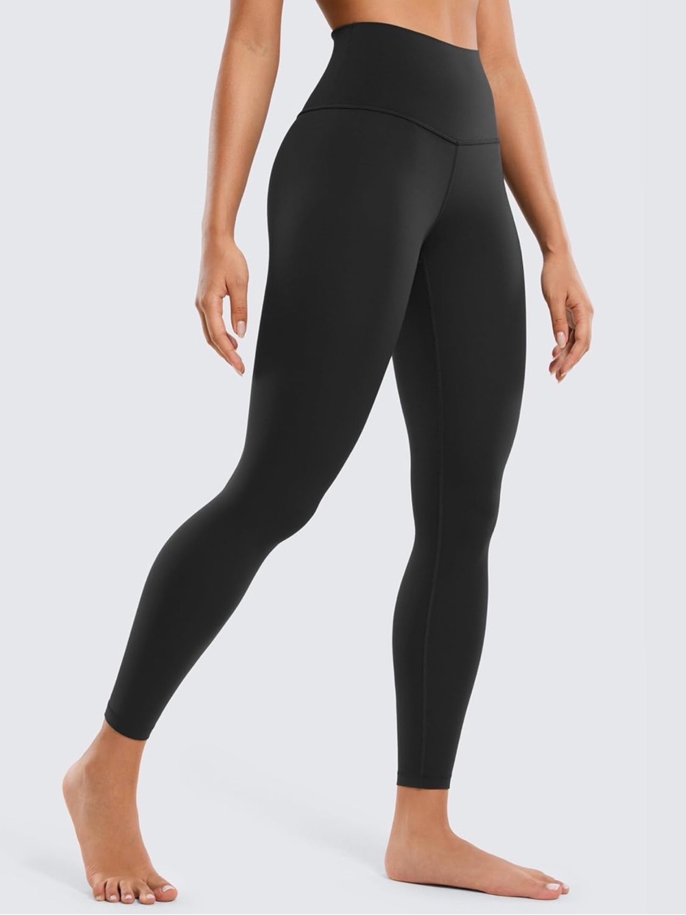 CRZ YOGA High-Rise Black Seamless Leggings